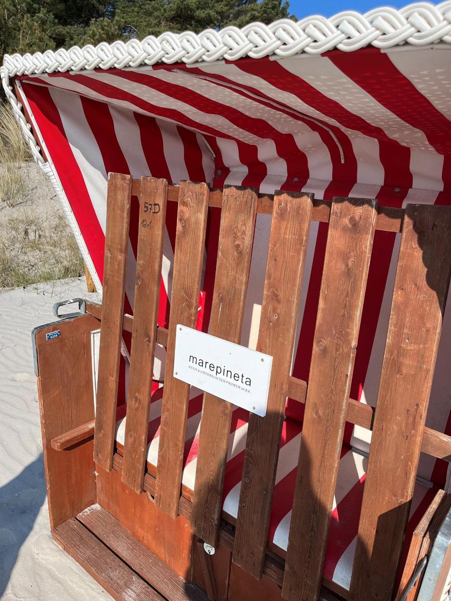 Ferienwohnung Marepineta Im Haus Zudar Prora Binz Buitenkant foto